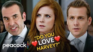 Suits  Louis Forces Donna To Spill Her Secret About Harvey on the Stand [upl. by Leahplar]