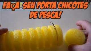 Como fazer porta chicotes de pesca outro modelo PESCAS amp DICAS HD [upl. by Basset]