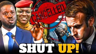 Senegalese President Exposed France Standing Right in Front of Macron [upl. by Yatnwahs591]