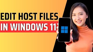 How to edit host files in windows 11  Full Guide 2023 [upl. by Warfeld]