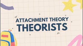 Attachment Theory Theorists [upl. by Eberta49]