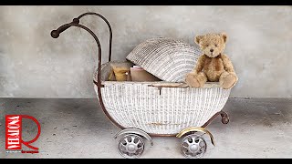 Restoration  Historic wicker pram for a baby quotKukaňquot [upl. by Varini]