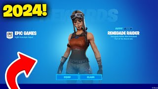 How to Get the RENEGADE RAIDER Skin for FREE in Fortnite 2024 [upl. by Ataeb]