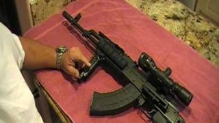 Ak47 wasr 1063 UTG tactical foregrip upgrade [upl. by Asseneg402]