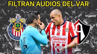 🚨R0B0 del arbitraje a Chivas Así el audio entre César Ramos y VAR  Chivas vs Atlas Play In penal [upl. by Pelligrini]