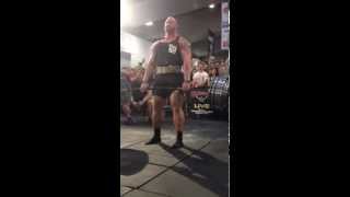 Thor Bjornsson 420kg 925lbs deadlift at Giants Live Melbourne 2014 [upl. by Omero73]