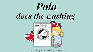 ⭐️ Bajka po angielsku ⭐️  POLA DOES THE WASHING [upl. by Atinev241]