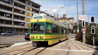 Strassenbahn Neuchâtel  Impressionen Sommer 2010 [upl. by Jaeger]