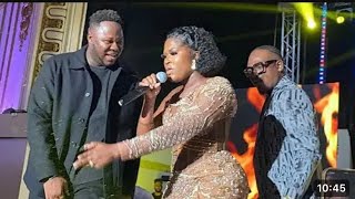 Fella Makafui Surprisingly Joins Medikal On Stage While Performing Today  Ghana Report Show [upl. by Durante]