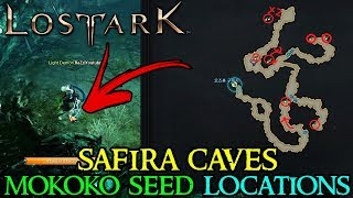 LOST ARK  SAPIRA CAVE ALL MOKOKO SEED LOCATIONS [upl. by Nich]