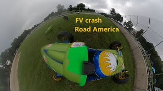 June Sprints crash Formula Vee [upl. by Retswerb806]