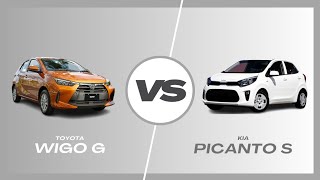 Toyota Wigo G Vs KIA Picanto S [upl. by Adnilec]