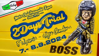 2 Days vintage Trial Folgaria  Italy 2024 [upl. by Noraf370]