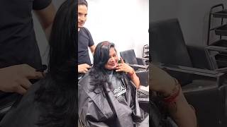 New Haircut💇🏻‍♀️trending viralvideo shorts youtubeshorts short youtube shortvideo funny yt [upl. by Yrffej]