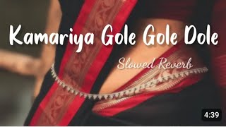 KamariyaDole  slowedreverb Kamariya Gole Gole Dole Raja ji lofisong [upl. by Ronna]