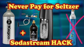 Never pay for seltzer again Sodamod Sodastream tutorial [upl. by Maud]