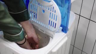 Costway 2in1 Portable Washing Machine and Dryer Combo [upl. by Bertine]