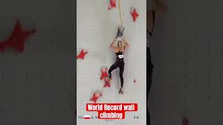 World Record wall climbing [upl. by Bedwell]