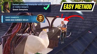 How to EASILY Defeat a Dueling character with a pistol or melee weapon Fortnite [upl. by Beacham]