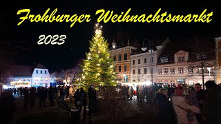 2023  Frohburger Weihnachtsmarkt 🎄 Ein zauberhaftes Erlebnis 🎅🏻 am 3 Adventswochenende [upl. by Aynosal]