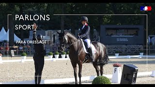 Parlons sport  Para dressage [upl. by Perla]