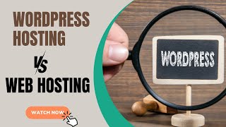 How Does WordPress Hosting Differ From Web Hosting [upl. by Tuddor]