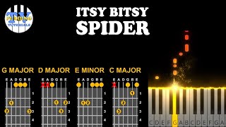 Itsy Bitsy Spider 12 Hole Ocarina Tab [upl. by Ginzburg]