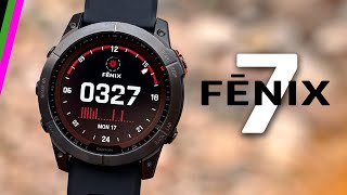 Garmin Fenix 7 7 Solar and 7 Sapphire Solar  Everything you need to know [upl. by Ecnadnak]