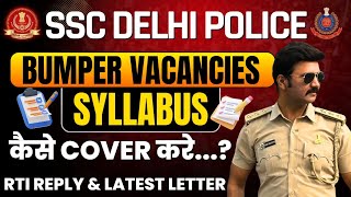 SSC DELHI POLICE 2025 Exam Forms  Vacancies [upl. by Nuhs]