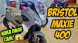 Isa Sa Pinaka High Tech Na 400cc Maxie Scooter Ngayong 2023 Bristol Maxie 400 Actual Unit Review [upl. by Malaspina557]