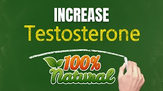 How to Increase TESTOSTERONE Naturally NEUROSCIENTIST [upl. by Lewls]