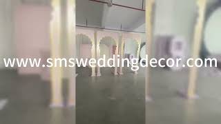 Wedding Backdrop Decoration [upl. by Welker]