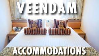 Veendam Tour amp Review Accommodations  Holland America Line  Cruise Ship Tour amp Review [upl. by Vittoria]