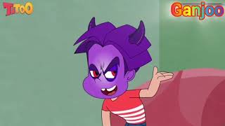 Titoo cartoon titoo ka chola batora luckey day Cartoon Titoo Part2 Ganjootv  All kids cartoon [upl. by Eelrehpotsirhc]