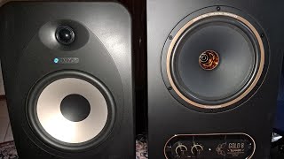 TANNOY GOLD 8 vs TANNOY REVEAL 802 [upl. by Oiratno823]