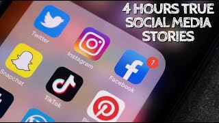 4 Hours of True Social Media Horror Stories [upl. by Nomzaj]