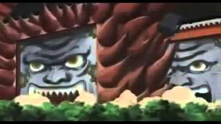 Naruto Kyuubi 4 Tails VS Orochimaru Full Fight [upl. by Aileon]