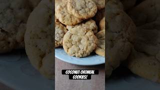 The BEST Coconut Oatmeal Cookies [upl. by Ynnig]