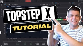 TopStepX Tutorial  topstep daytrading futurestrading [upl. by Sanborne104]