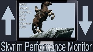 Skyrim Performance Monitor  Start to Finish [upl. by Lon447]