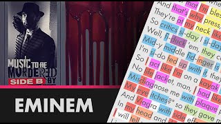 Eminem  Discombobulated  Lyrics Rhymes Highlighted 213 [upl. by Nolitta]