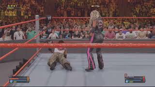 WWE 2K24 Classic match Trish Stratus vs Lita Womens title RAW 2004 [upl. by Atinyl]