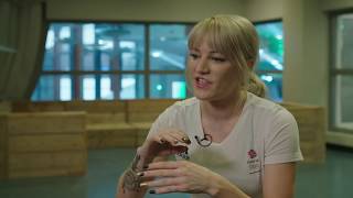 ISU Short Track  Interview with Elise Christie [upl. by Yenal]