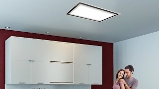 Ceiling Kitchen Extractor Light  Luxair Cooker Hoods [upl. by Angle]