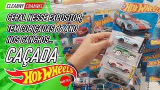 CAÇADA HOT WHEELS GARIMPADA GERAL nos GANCHOS dessa PRATELEIRA PTBR Cleanny channel 1570 [upl. by Deth]