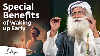 Special Benefits of Waking up Early  Melatonin Activation  Sadhguru [upl. by Florenza706]