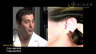 Split Ear Lobe Repair Ear Plastic Surgery [upl. by Nadnarb400]