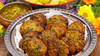 SAHEENA  SPINACH FRITTER [upl. by Ahsoyek]