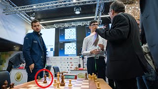 🛑 Firouzja se ENFURECE con Magnus Carlsen después de perder POLÉMICA partida de Ajedrez [upl. by Matlick]