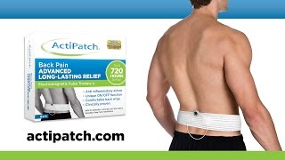 BACK PAIN ActiPatch® Advanced LongLasting Relief [upl. by Kent]